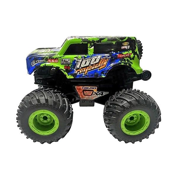 Imagem de Monster Truck Com Fricção E Luz Verde Zippy Toys