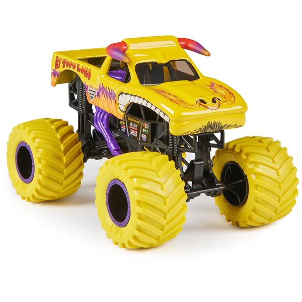 Imagem de Monster Truck fundido sob pressão para colecionador Monster Jam El Toro Loco 1:24