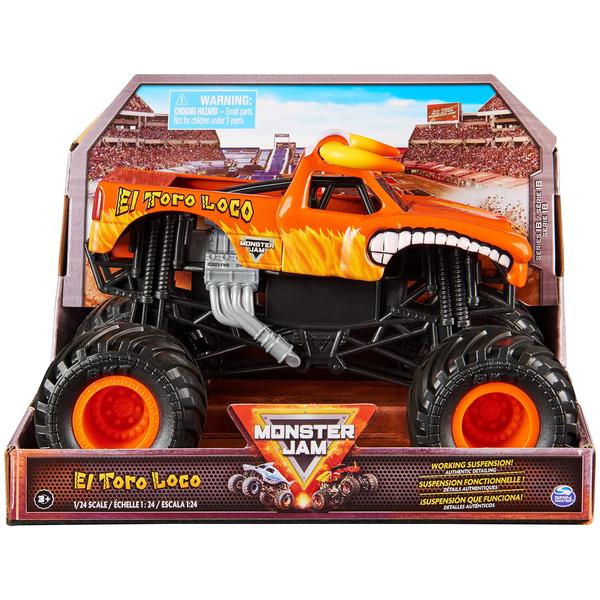 Imagem de Monster Truck fundido sob pressão para colecionador Monster Jam El Toro Loco 1:24