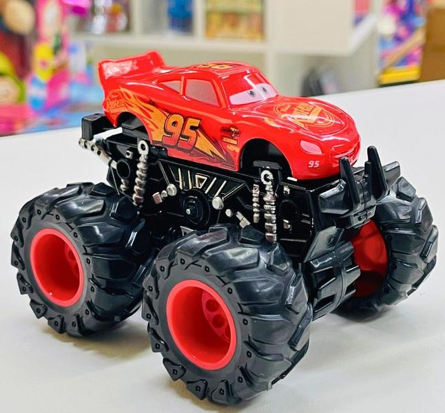 Imagem de Monster Trucks Carros - McQueen Mart Dinoco Carros 1:24 