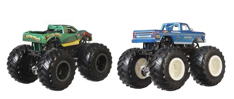 Imagem de Monster Trucks Pack c/2 Modelos 2025 Hot Wheels 1/64