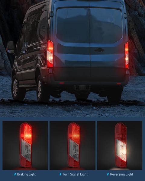 Imagem de Montagem da lanterna traseira Ford Transit 150-350 compatível com Nilight