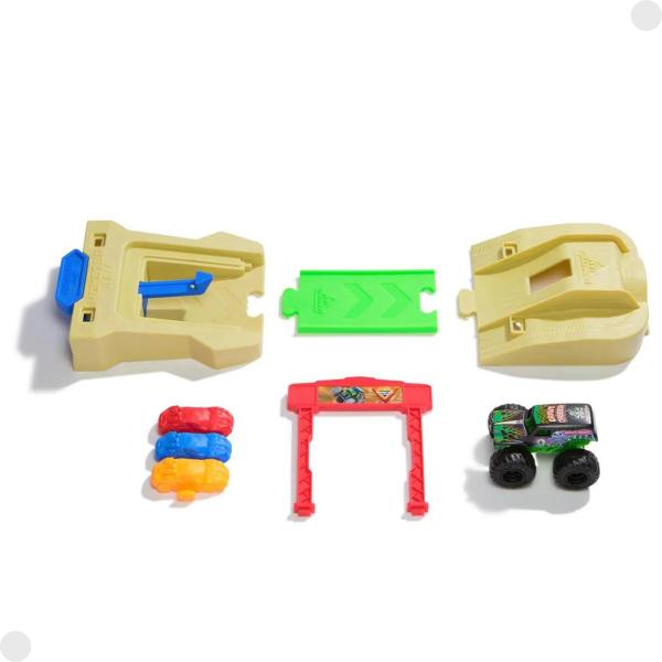 Monter Jam Grave Digger E Rampa Com Lançador 003345 - Sunny Imagem de Monter Jam Grave Digger E Rampa Com Lançador 003345 - Sunny