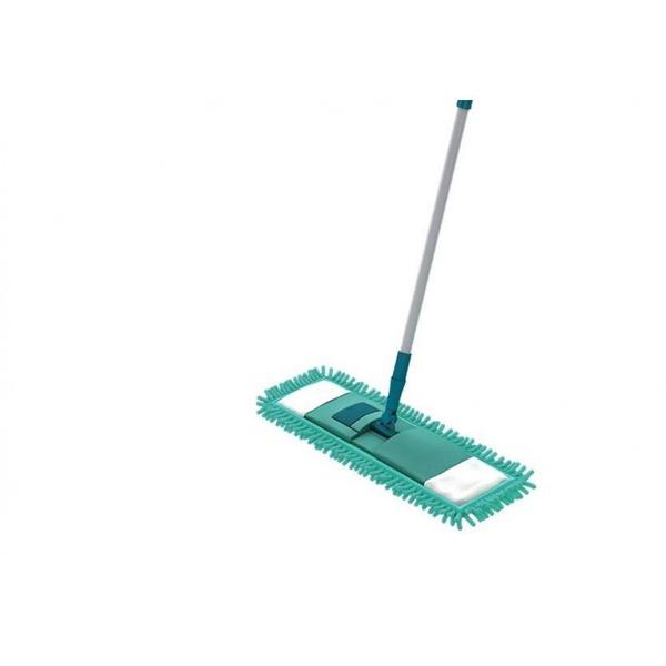 Imagem de Mop Flash Limp Flat Chenile Pano De Microfibra Com 1 Refil E Cabo Extensivel Para Limpeza Seca - Mop7633