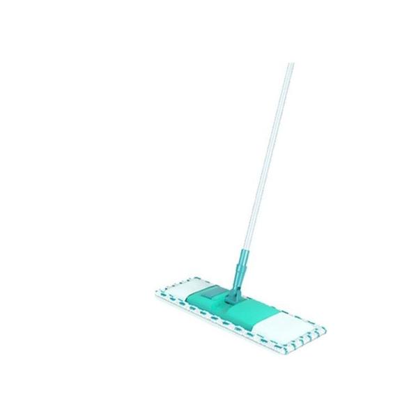 Imagem de Mop Flash Limp Flat Plus Pano De Microfibra Com 1 Refil E Cabo Extensivel Para Limpeza Molhada - Mop6125