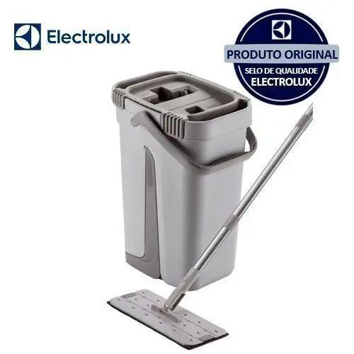 Mop Flat Lava e Seca com Refil Extra de Microfibra - Electrolux Mop Flat Lava e Seca com Refil Extra de Microfibra - Electrolux