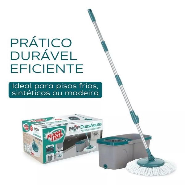 Imagem de Mop Giratório Duas Aguas FIT MOP 7504 - FLASH LIMP