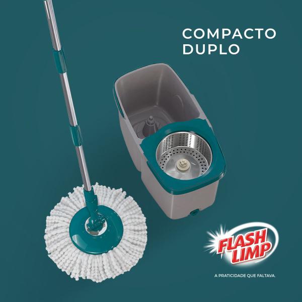 Imagem de Mop Giratório Duas Águas Flash Limp