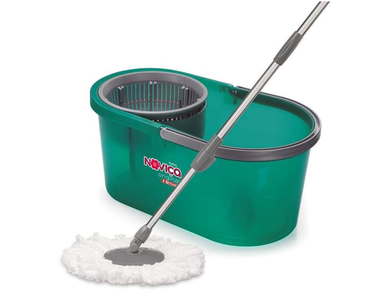 Mop Giratório Noviça Original - com Balde Mop Giratório Noviça Original - com Balde