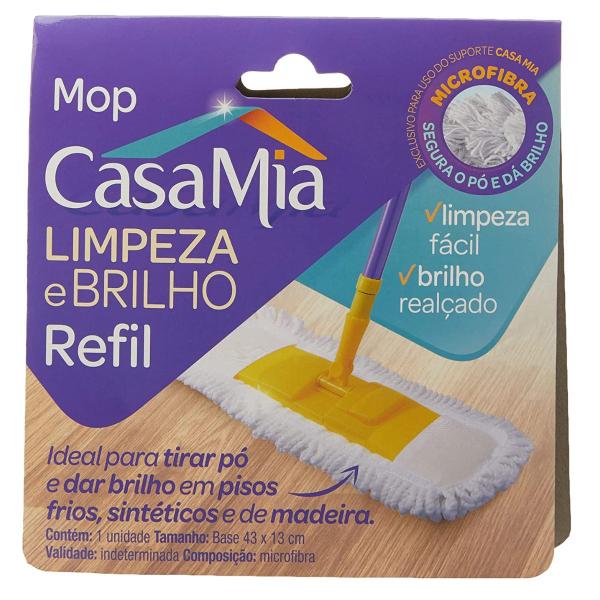 Imagem de Mop Limpeza Cabo Retrátil Ajustável Base Articulada Casamia