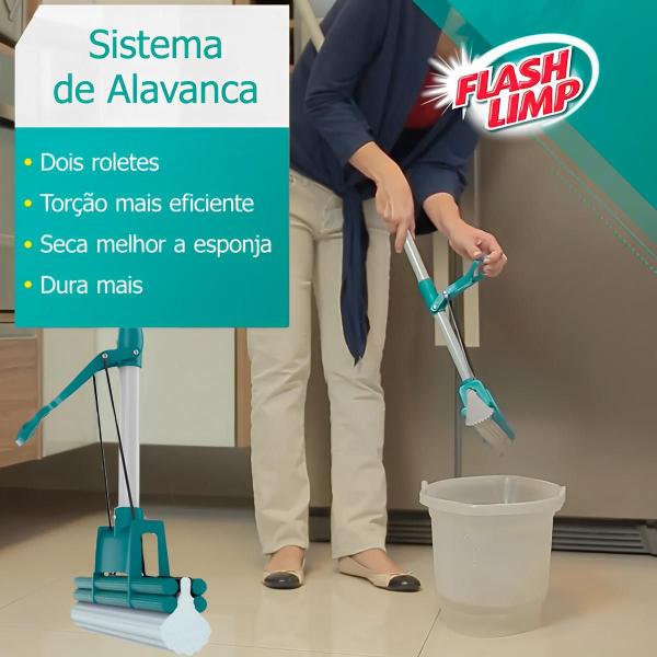 Imagem de Mop Para Limpeza Geral Flash Limp Alta Limpeza