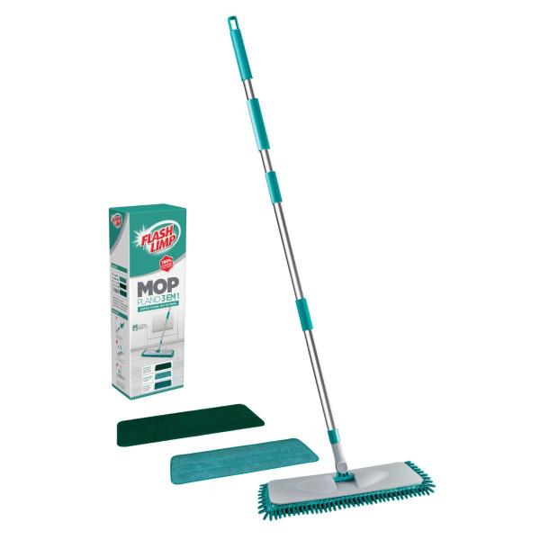 Imagem de Mop Plano 3 em 1 Limpeza Pesada Euro Home MOP0617