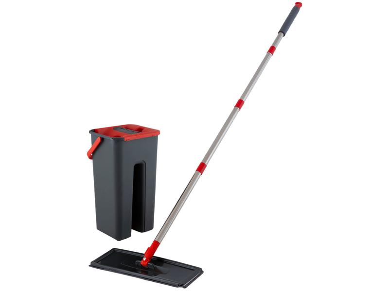 Mop Powermaid Lava e Seca Cinza e Vermelho Mop Powermaid Lava e Seca Cinza e Vermelho