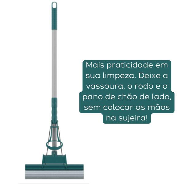 Imagem de Mop Rodo Flash Limp Original Limpeza Geral Plus Lava E Seca