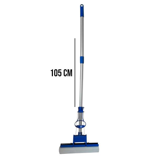 Imagem de Mop Sekito Rodo Mágico Esponja Retrátil Mop Com Cabo Extensor Para Vidros Limpeza Geral