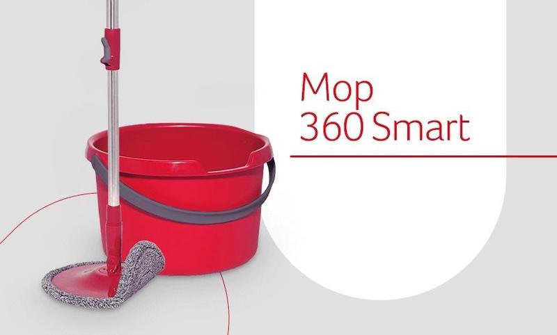 Imagem de Mop Smart 360 Lava E Seca Sistema Inteligente Giratório