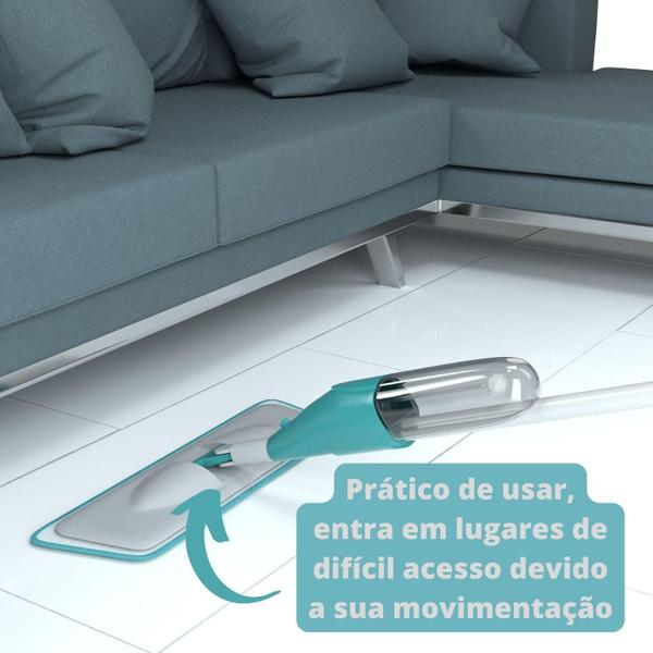 Imagem de MOP SPRAY 2 em 1 FLASH LIMP COM RESERVATÓRIO 365ml COM CABO 120cm