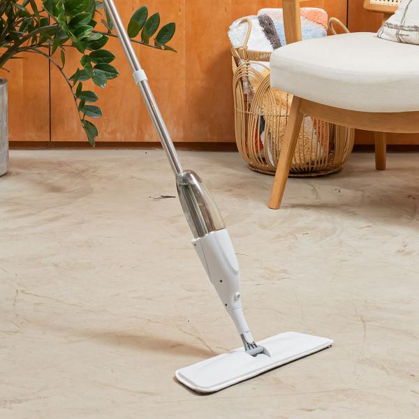 Imagem de mop spray com reservatório e microfibra limpeza geral - Mozcada