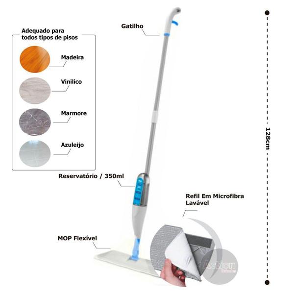 Imagem de Mop Spray Com Reservatório Limpeza - Bompack