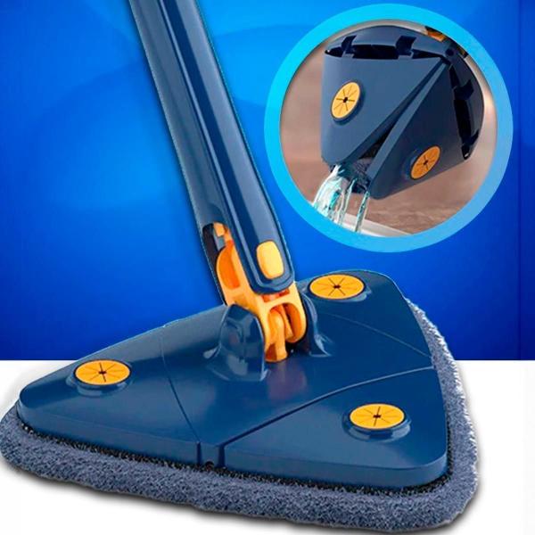 Imagem de Mop Triangular Multiuso Limpeza 360 Para Todo Tipo De Piso