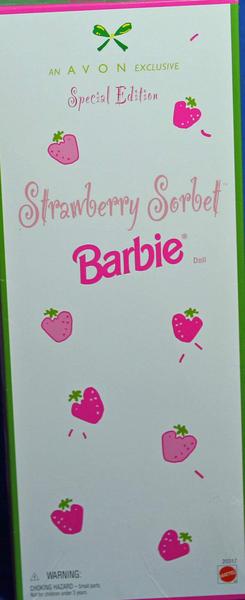 Morango Sorbet Barbie, Edição Especial, 100g Imagem de Morango Sorbet Barbie, Edição Especial, 100g