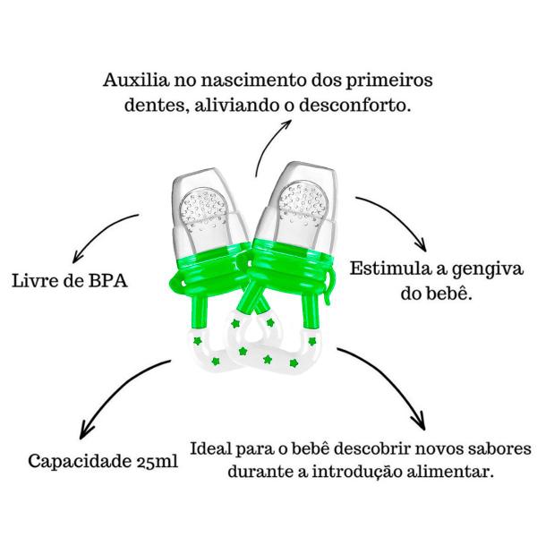 Imagem de Mordedor Alimentador de Silicone Com Soft Q-bomb Dellamed