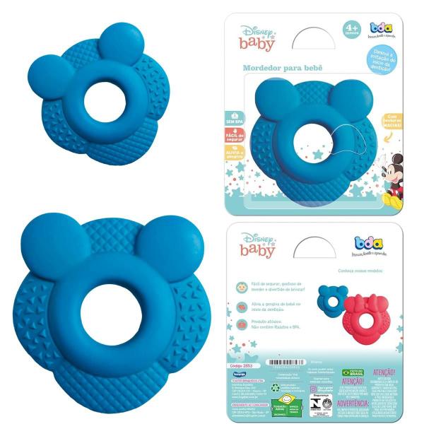 Imagem de Mordedor Argola Para Bebê Disney Baby Mickey 2853