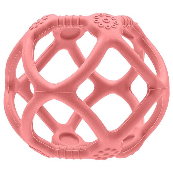 Imagem de Mordedor Bola Buba em Silicone Flexível com Texturas Rosa