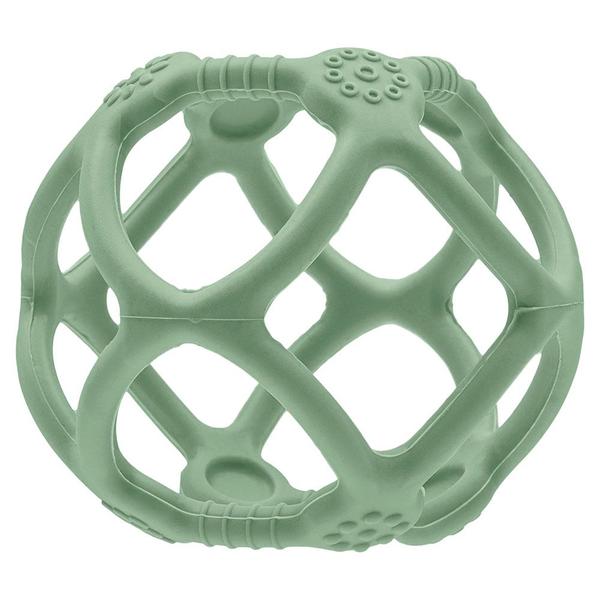 Imagem de Mordedor Bola Buba em Silicone Flexível com Texturas Verde