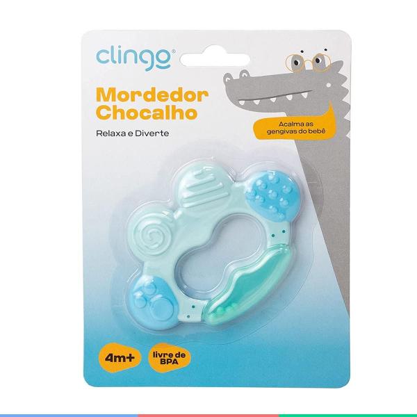 Mordedor Chocalho Para Bebê Infantil Macio +4M ul Clingo Imagem de Mordedor Chocalho Para Bebê Infantil Macio +4M ul Clingo