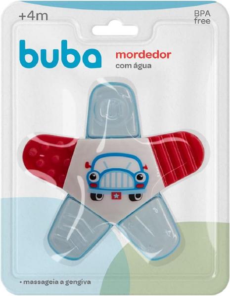 Imagem de Mordedor Com Agua Estrela BUBA - Livre de BPA