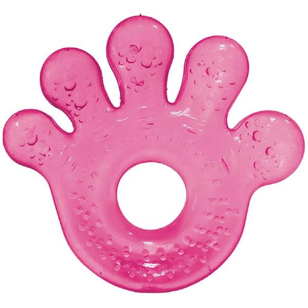 Imagem de Mordedor De Agua Mãozinha Rosa Baby 7231 - BUBA