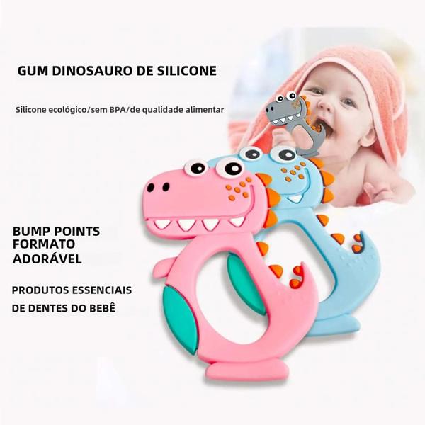 Imagem de Mordedor de Silicone para Bebê - Livre de BPA - Design de Animal Encantador