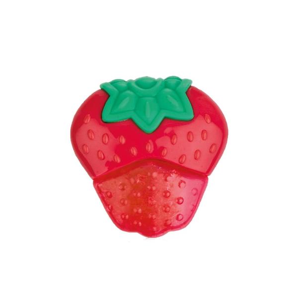 Mordedor Frutas Com Gel Efeito RefrescanteTangerina / Morango Nuby Imagem de Mordedor Frutas Com Gel Efeito RefrescanteTangerina / Morango Nuby