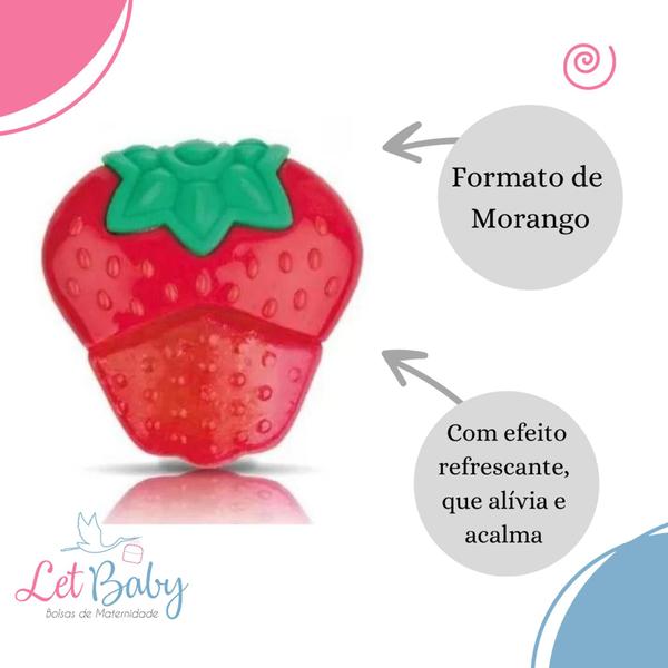 Imagem de Mordedor Frutas Com Gel Efeito RefrescanteTangerina /MorangoNuby