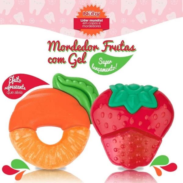 Imagem de Mordedor Frutas com Gel SORTIDO - Nuby