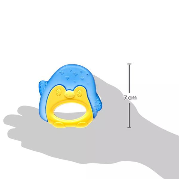 Mordedor Infantil Com Água Massageador De Gengiva Pinguim Azul 16270 - Buba Imagem de Mordedor Infantil Com Água Massageador De Gengiva Pinguim Azul 16270 - Buba