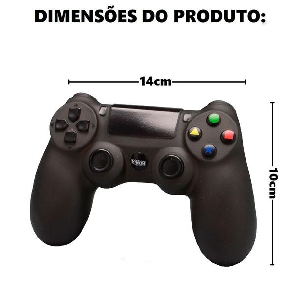 Mordedor Infantil Controle Video Game Preto Vinil - pais e filhos Imagem de Mordedor Infantil Controle Video Game Preto Vinil
