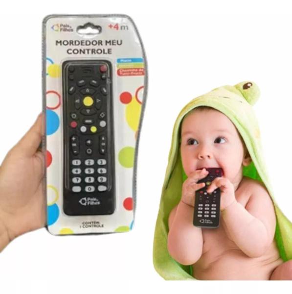 Imagem de Mordedor Infantil e Brinquedo de Bebê Meu Controle Remoto