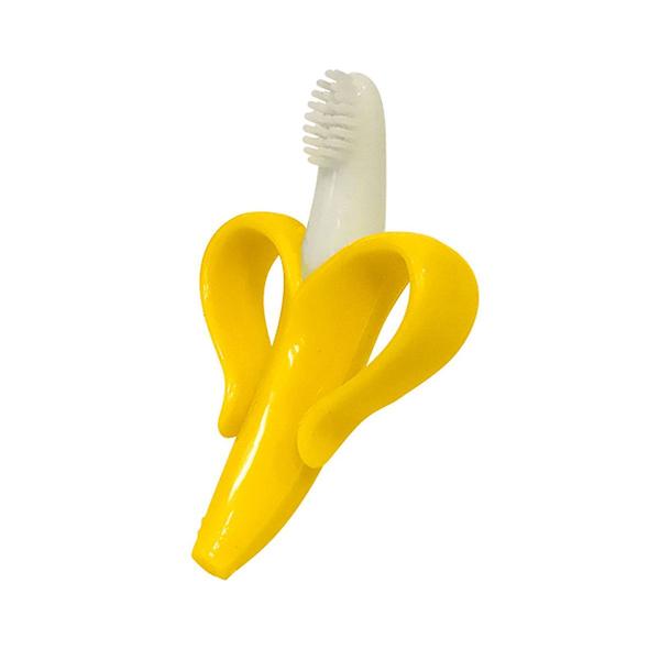 Imagem de Mordedor Massageador Banana Silicone