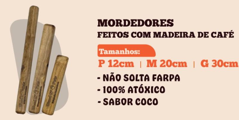 Imagem de Mordedor Natural Wood N Pets Madeira Para Roer- P