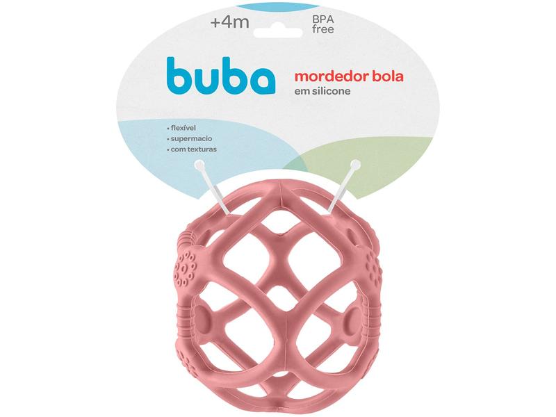 Imagem de Mordedor para Bebê de Silicone Buba Bola