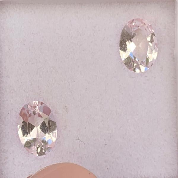 Imagem de Morganita Oval Par 1,17ct