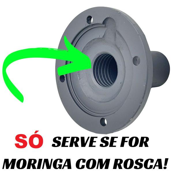 Imagem de Moringa luva tampa do eixo piloto câmbio colar rolamento embreagem 240f fs f350 f400 f600 f2000 f4000 70/82 (c/ rosca)