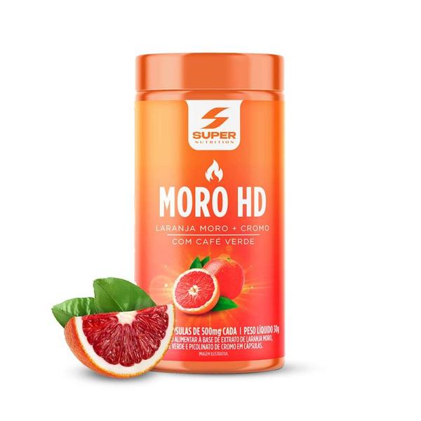 Moro HD Laranja Moro, Café verde e Cromo (60 cápsulas