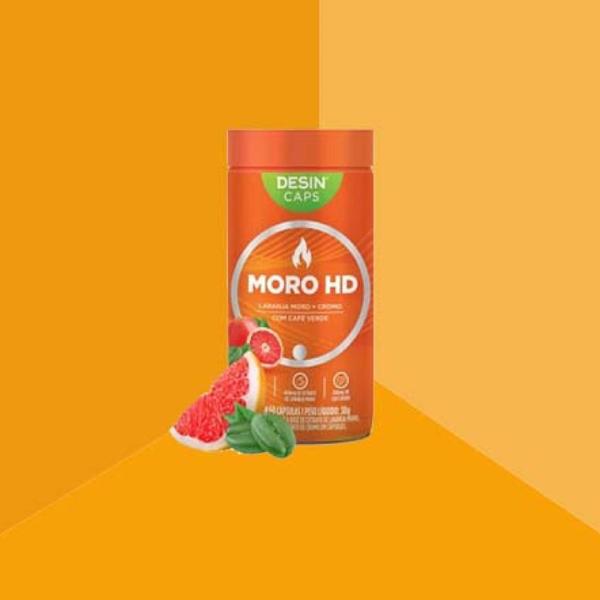 Imagem de Moro Hd Laranja Moro, Café Verde E Cromo (60 Cápsulas)