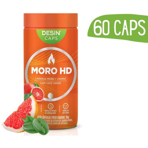 Imagem de Moro Hd Laranja Moro, Café Verde E Cromo (60 Cápsulas)