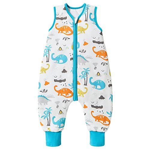 Imagem de Mosebears Baby Sleep Sack com pés, Baby Winter Sleep Sack for Toddler Thicken 2.5 TOG (2-4T anos, altura do bebê 35-42 polegadas)