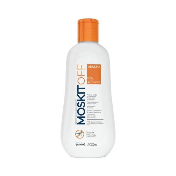 Imagem de Moskitoff Repelente C/ Aloe Vera Loção 200ml