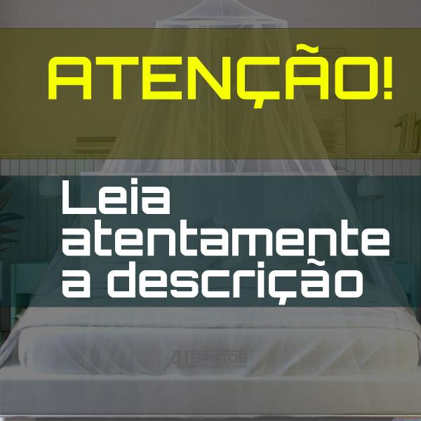 Imagem de Mosquiteiro Branco para Cama Beliche Com Elástico